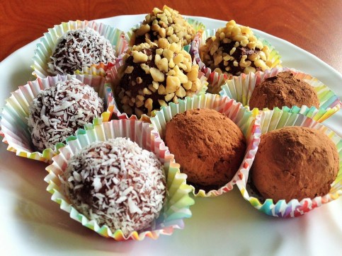 Trufas de chocolate