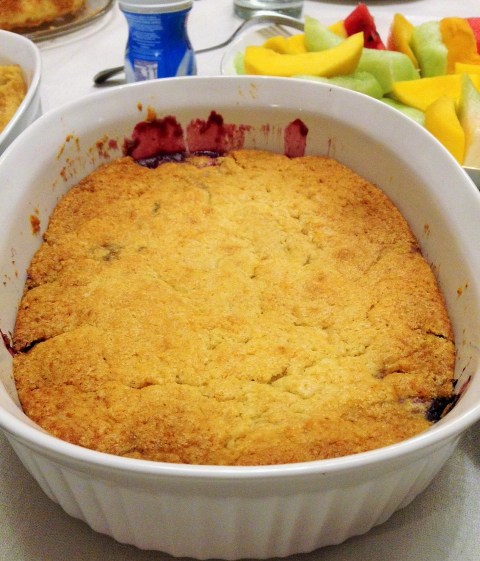Crumble de frutos rojos