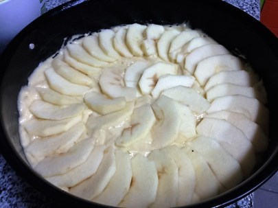 Pastel de manzana 2